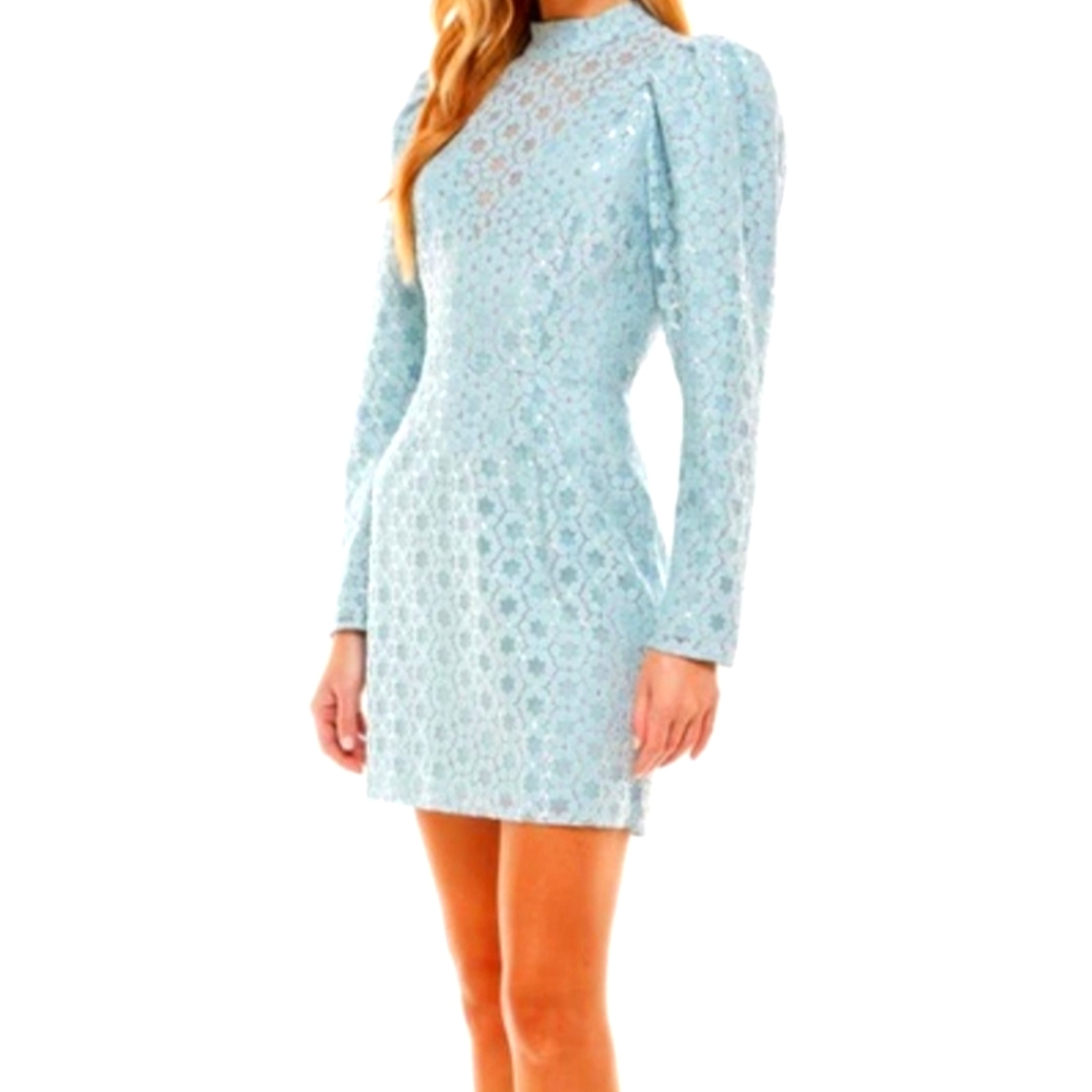 New Lace With Puffy Shoulders